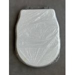   Hidra Ellade Deska wolnoopadająca biała, zawiasy chrom DXZ.001 W MAGAZYNIE!!