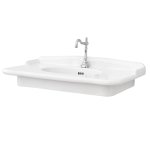 Hidra Ellade Umywalka ścienna 93x58 cm Biały D31.001