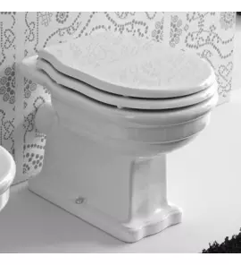 Hidra Ellade Miska WC stojąca z pionowym odpływem Biały D10.001