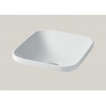 Hidra Gio Evolution Umywalka prostokątna stawiana na blat 43x37 cm Biały G143.001