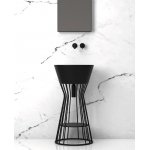 Hidra Wire Umywalka okrągła Ø 430 mm Czarny mat W1.026