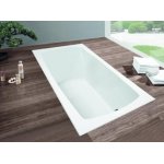 HOESCH Largo Wanna akrylowa prostokątna z systemem wodno-powietrznym hydromasażu Reviva II 170x90 cm biała 3709E