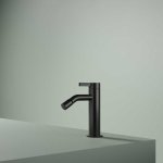 Hotbath Ace Bateria bidetowa jednouchwytowa Matt Black PVD AC018.MBP