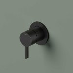 Hotbath Ace Bateria natryskowa podtynkowa - element zewnętrzny Matt Black PVD AC131.MBP