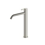 Hotbath Ace Bateria umywalkowa jednouchwytowa Wysoka Brushed Nickel AC003H.GN