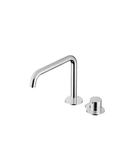 Hotbath Ace Bateria umywalkowa jednouchwytowa z 2 otworami i obrotową wylewką Chrom AC023.CR