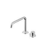 Hotbath Ace Bateria umywalkowa jednouchwytowa z 2 otworami i obrotową wylewką Chrom AC023.CR