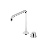 Hotbath Ace Bateria umywalkowa jednouchwytowa z 2 otworami i obrotową wylewką Wysoka Chrom AC023H.CR