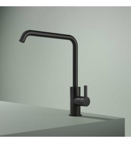 Hotbath Ace Bateria zlewozmywakowa jednouchwytowa Matt Black PVD AC040.MBP