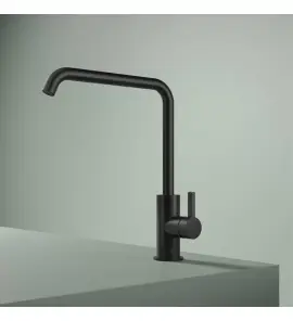 Hotbath Ace Bateria zlewozmywakowa jednouchwytowa Matt Black PVD AC040.MBP