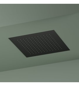 Hotbath Ace Deszczownica podtynkowa 50x50 cm Matt Black PVD M111.MBP