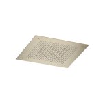 Hotbath Ace Deszczownica podtynkowa z dwoma strumieniami 38x38 cm Brushed Brass PVD AC148.BBP