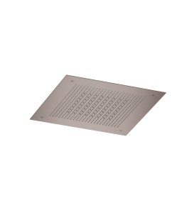 Hotbath Ace Deszczownica podtynkowa z dwoma strumieniami 38x38 cm Brushed Copper PVD AC148.BCP