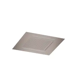 Hotbath Ace Deszczownica podtynkowa z wylewką kaskadową z dyszami mgiełkowymi 500x500 mm z oświetleniem LED Brushed Copper PVD AC146.BCP