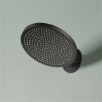 Hotbath Ace Głowica prysznicowa ścienna z regulowanym kątem nachylenia Matt Black PVD AC193.MBP