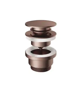Hotbath Ace Korek umywalkowy typu klik klak Brushed Copper PVD P710.BCP