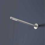 Hotbath Ace Ramię prysznicowe ścienne ze zintegrowaną głowicą prysznicową Brushed Nickel AC195.GN