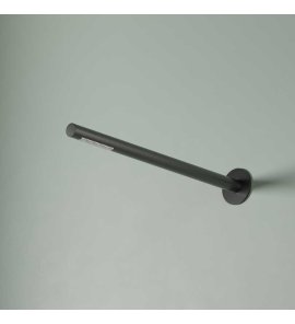 Hotbath Ace Ramię prysznicowe ścienne ze zintegrowaną głowicą prysznicową Matt Black PVD AC195.MBP