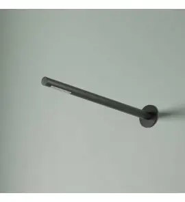 Hotbath Ace Ramię prysznicowe ścienne ze zintegrowaną głowicą prysznicową Matt Black PVD AC195.MBP