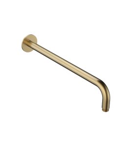 Hotbath Ace Ramie ścienne do deszczownicy 420 mm Brushed Brass PVD AC450.BBP