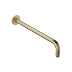 Hotbath Ace Ramie ścienne do deszczownicy 420 mm Brushed Brass PVD AC450.BBP