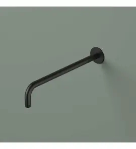 Hotbath Ace Ramie ścienne do deszczownicy 420 mm Matt Black PVD AC450.MBP