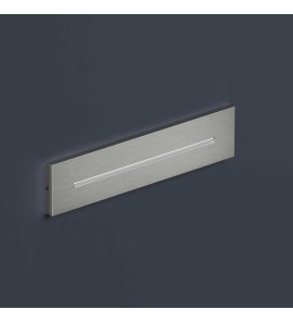 Hotbath Ace Wylewka wodospadu ścienna do prysznica Brushed Nickel M162.GN