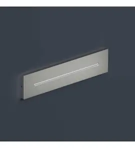 Hotbath Ace Wylewka wodospadu ścienna do prysznica Brushed Nickel M162.GN