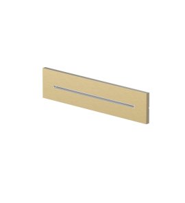 Hotbath Ace Wylewka wodospadu ścienna do prysznica Brushed Brass PVD M162.BBP
