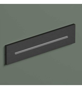 Hotbath Ace Wylewka wodospadu ścienna do prysznica Matt Black PVD M162.MBP