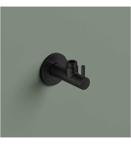 Hotbath Ace Zawór kątowy z filtrem Matt Black PVD P2002.MBP
