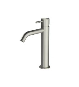 Hotbath Archie Bateria umywalkowa jednouchwytowa Steel Brushed AR003M.IX