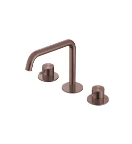 Hotbath Archie Bateria umywalkowa nablatowa Brushed Copper PVD AR033.BCP