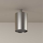 Hotbath Archie Głowica prysznicowa sufitowa z 1-funkcyjna Steel Brushed AR472.IX