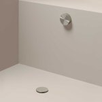 Hotbath Archie Odpływ wannowy z przelewem Steel Brushed AR133.IX