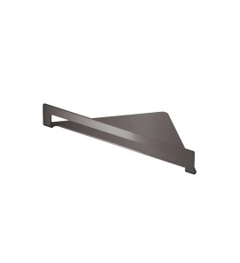 Hotbath Archie Półka narożna ścienna Gun Metal PVD ARA21.BGP