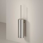Hotbath Archie Szczotka do WC ścienna Steel Brushed ARA11.IX