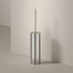 Hotbath Archie Szczotka do WC wolnostojąca Steel Brushed ARA12.IX