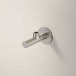 Hotbath Archie Zawór kątowy z filtrem Steel Brushed AR2002.IX