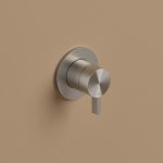 Hotbath ArchieFlag Bateria natryskowa podtynkowa - element zewnętrzny Steel Brushed AF031.IX