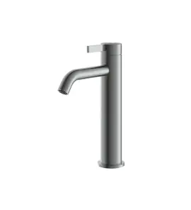 Hotbath ArchieFlag Bateria umywalkowa jednouchwytowa Steel Brushed AF003M.IX