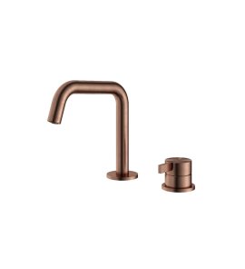 Hotbath ArchieFlag Bateria umywalkowa nablatowa Brushed Copper PVD AF023.BCP