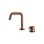 Hotbath ArchieFlag Bateria umywalkowa nablatowa Brushed Copper PVD AF023.BCP