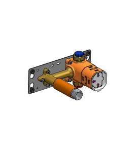 Hotbath ArchieFlag Element podtynkowy do baterii umywalkowej HBAF025