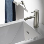 Hotbath Cobber Bateria bidetowa Brushed Nickel CB018.GN