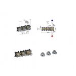 Hotbath Cobber Element podtynkowy baterii natryskowej termostatycznej HBCB7067