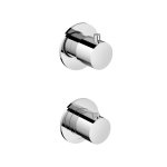 Hotbath Cobber Bateria natryskowa termostatyczna podtynkowa 2-drożna - element zewnętrzny Chrome CB7009.CR