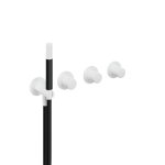 Hotbath Cobber Bateria natryskowa termostatyczna podtynkowa, z dwoma zaworami i słuchawką prysznicową - element zewnętrzny Matt White CB7171.WH