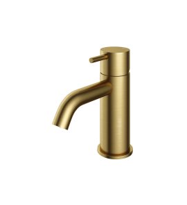 Hotbath Cobber Bateria umywalkowa jednouchwytowa Brushed Brass PVD CB003C.BBP