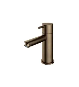 Hotbath Cobber Bateria umywalkowa jednouchwytowa Aged Brass CB003S.AB